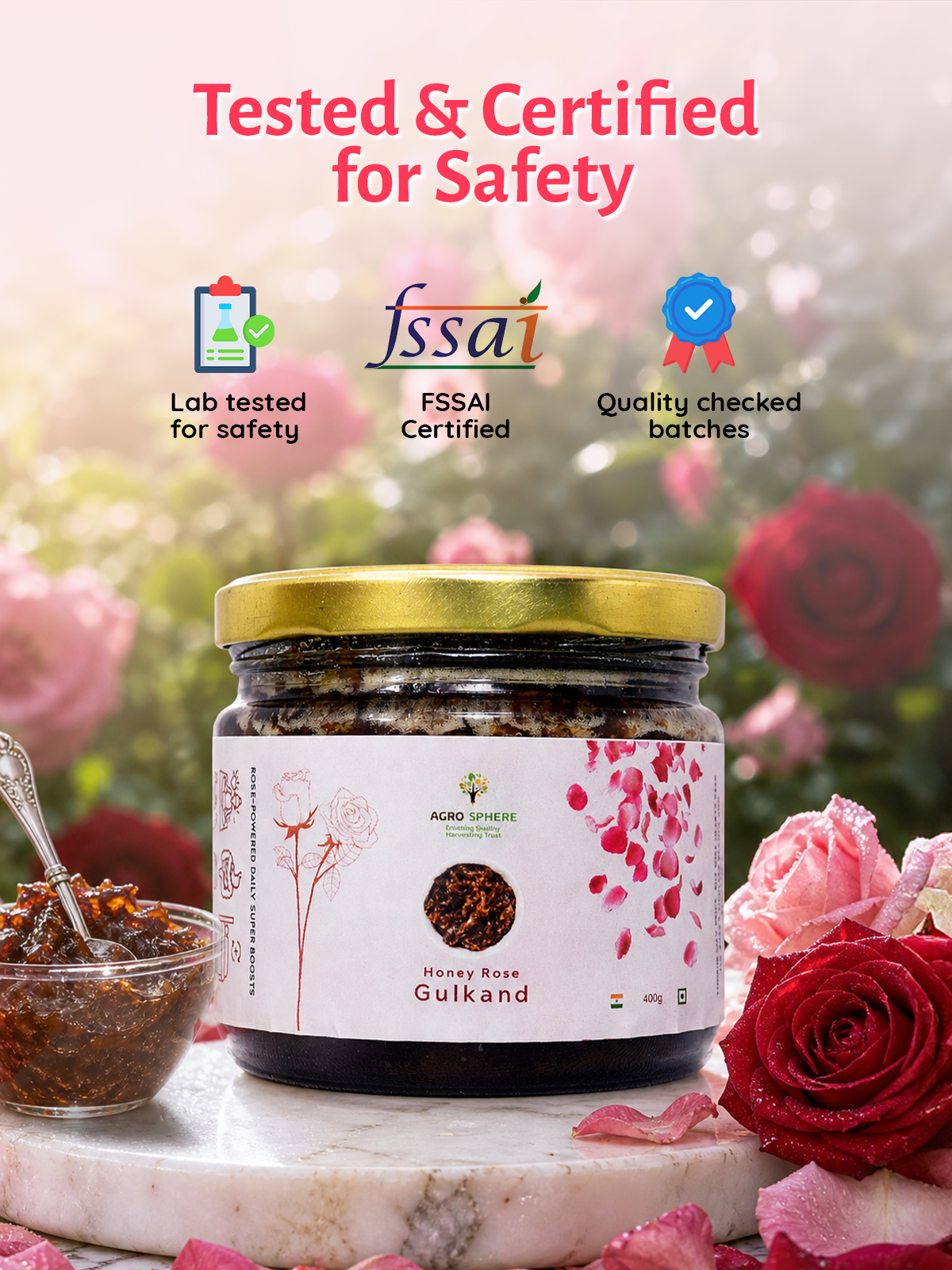 Honey Rose Gulkand