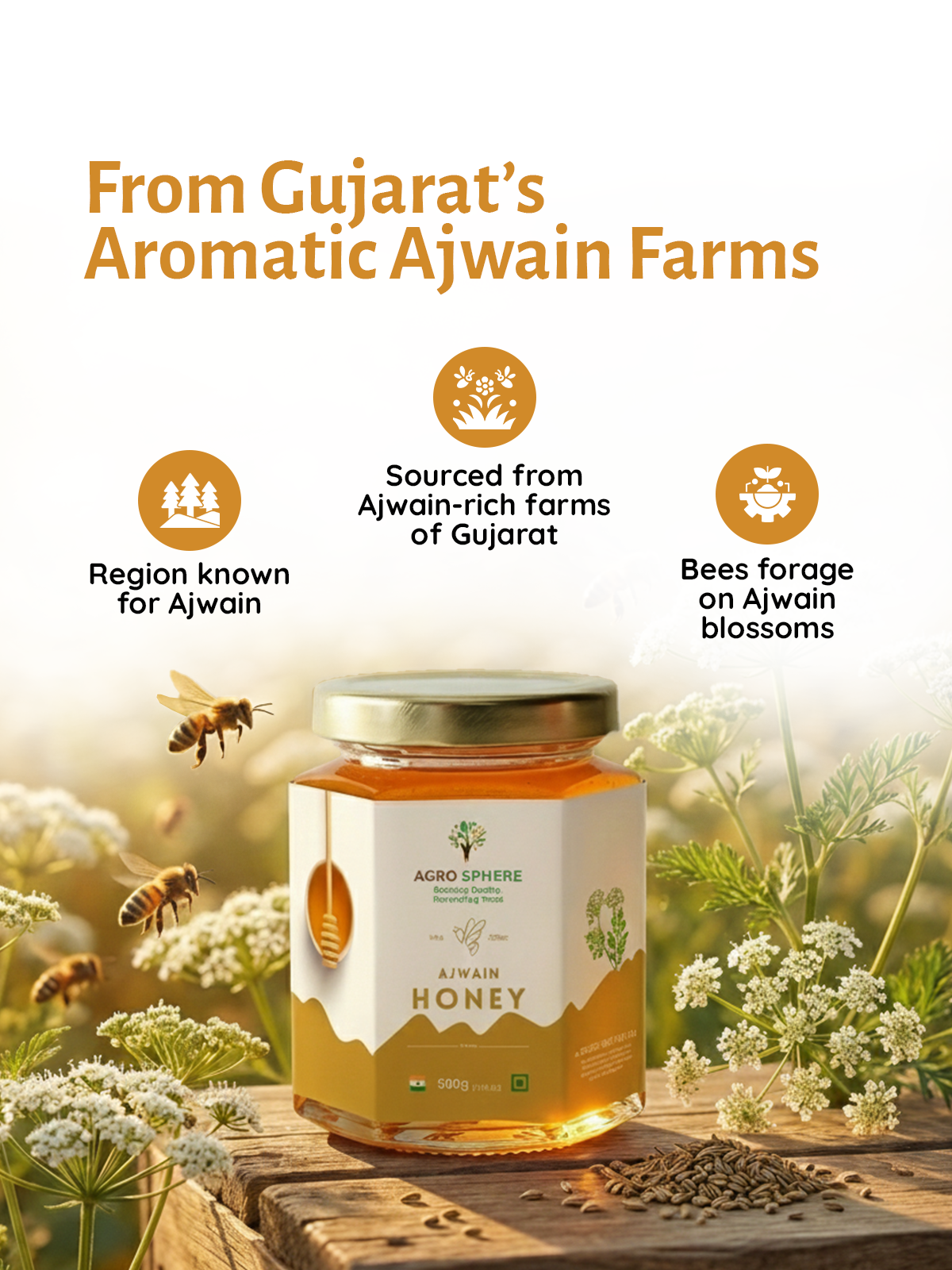 Ajwain Honey
