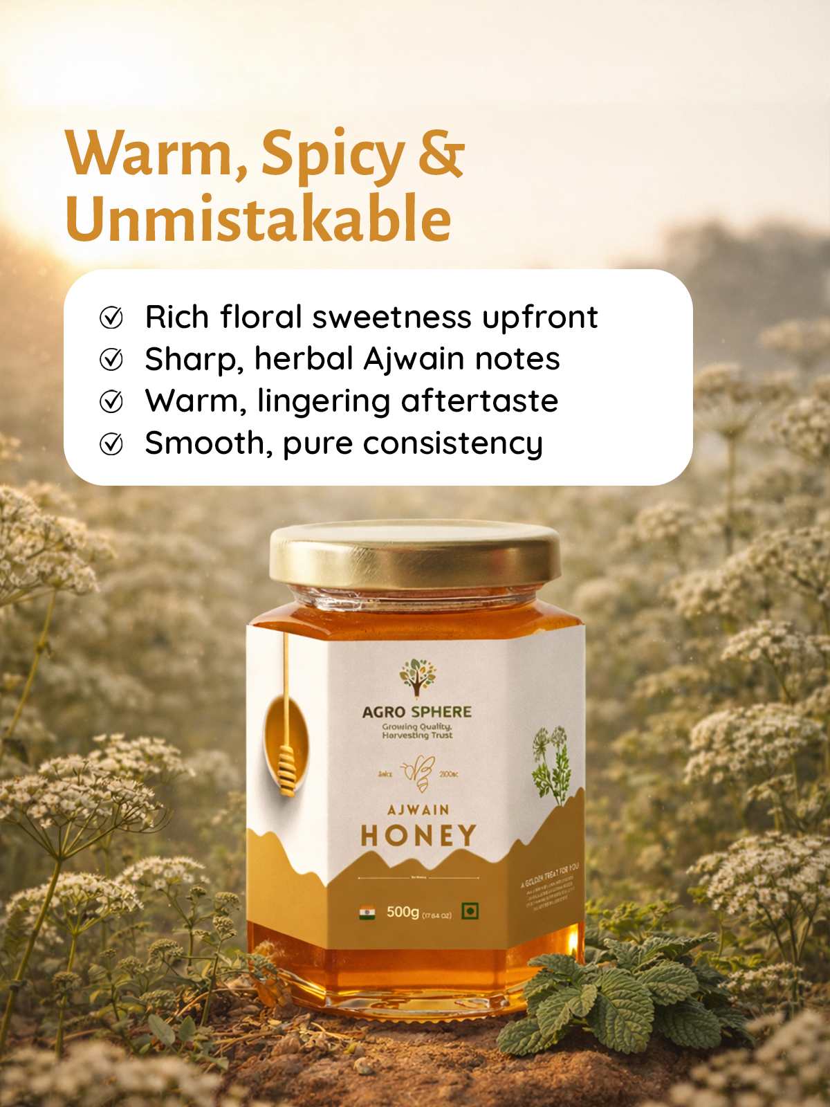 Ajwain Honey